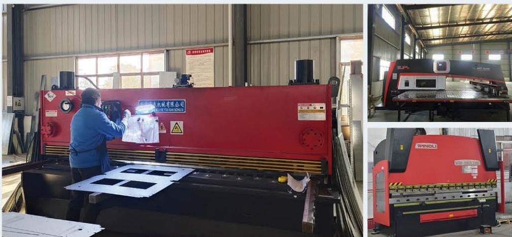 CNC production equipment in workshop