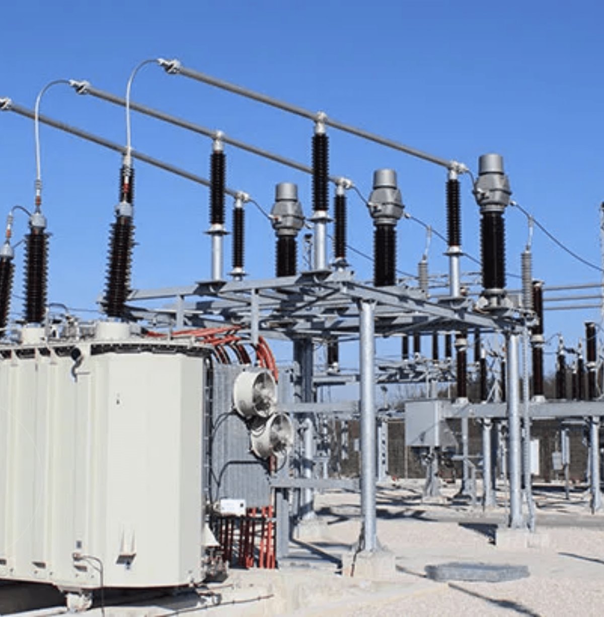 Outdoor power substation